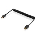 ​Shape H204K Coiled HDMI Cable (16 to 32")