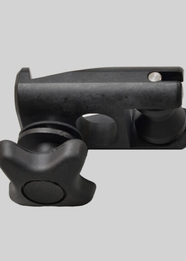 [EA052] Easyrig Adjustable nylon block for extended upper support bar, complete with knob and washers